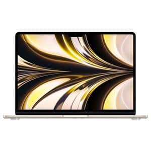 Apple MLY23HNA MacBook Air with Apple M2 Chip, 8GB RAM, 512GB SSD, Liquid Retina Display, Starlight Finish, macOS