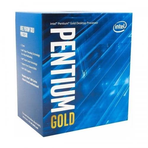 Intel Pentium® Gold G6405 Desktop Processor 2 Core up to 4.1 GHz LGA1200 (Intel® 400 Series chipset) 58W BX80701G6405