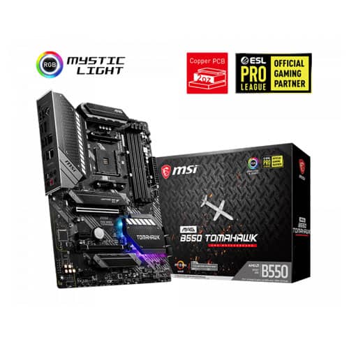 MSI MAG B550 TOMAHAWK AMD Motherboard – Reliable Performance for Gaming Enthusiasts