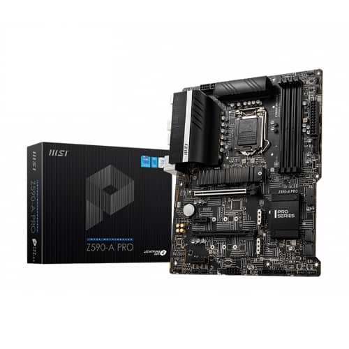 MSI Z590-A PRO Intel Z590 ATX Motherboard: High-Performance Motherboard for 11th Gen Intel Core Processors